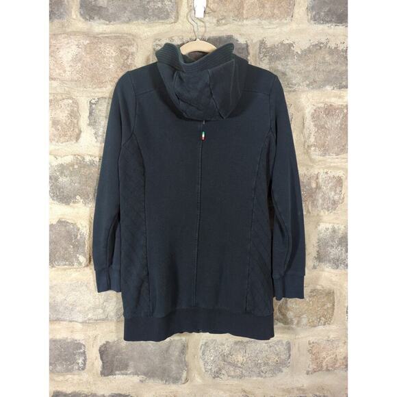 Puma X Ferrari Sweatshirt Woman's Medium Black Hoodie Full‎ Zip Racing Long - Picture 7 of 16